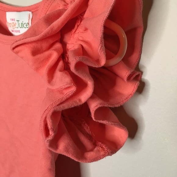 OJB coral flutter sleeve shirt 18 months - Picture 4 of 4